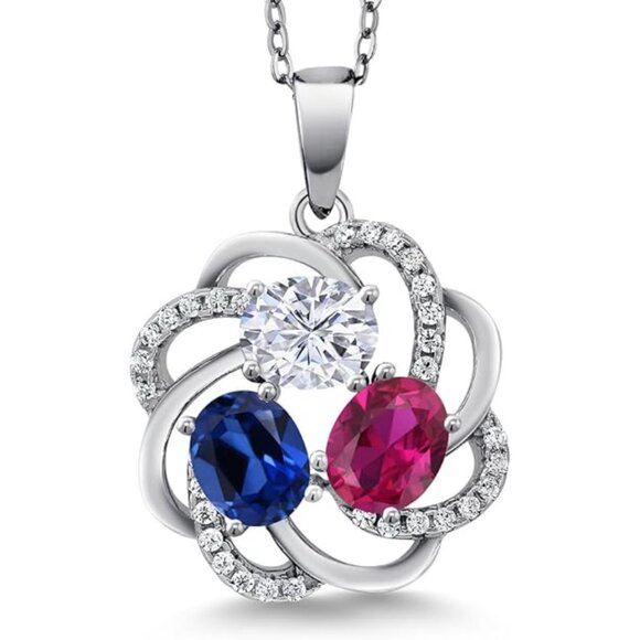 925 Silver Customized Personalized Women's 18 Inch Chain Necklace
